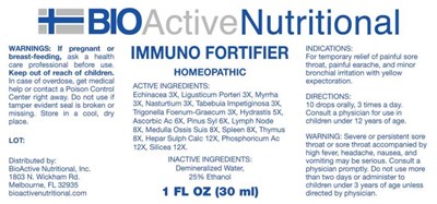 Immuno Fortifier (Bani33 Immuno Fortifier 1 3 17)